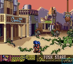 Image in-game du jeu Great Battle V, The sur Nintendo Super NES