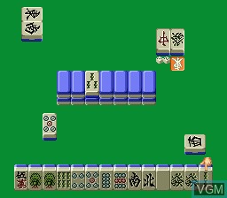 Image in-game du jeu Honkaku Mahjong - Tetsuman sur Nintendo Super NES