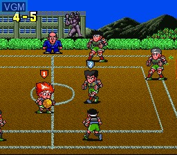 Image in-game du jeu Honoo no Doukyuuji - Dodge Danpei sur Nintendo Super NES