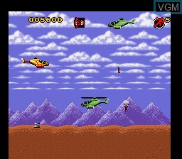 Image in-game du jeu James Bond Jr. sur Nintendo Super NES