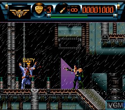 Image in-game du jeu Judge Dredd sur Nintendo Super NES