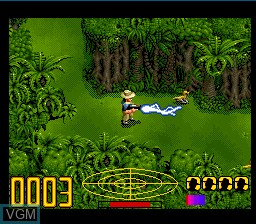 Image in-game du jeu Jurassic Park sur Nintendo Super NES