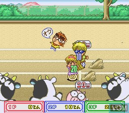 Image in-game du jeu Kingyo Chuuihou! Tobidase! Game Gakuen sur Nintendo Super NES