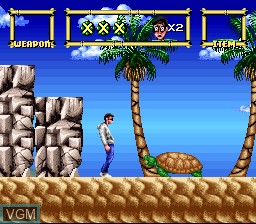 Image in-game du jeu Lester the Unlikely sur Nintendo Super NES