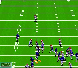 Image in-game du jeu John Madden Football sur Nintendo Super NES