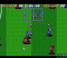 Image in-game du jeu Mega Man Soccer sur Nintendo Super NES