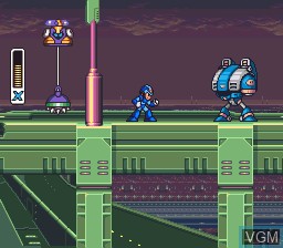 Image in-game du jeu Mega Man X sur Nintendo Super NES