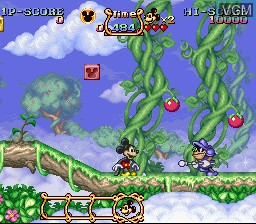Image in-game du jeu Magical Quest Starring Mickey Mouse, The sur Nintendo Super NES