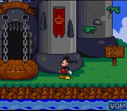 Image in-game du jeu Mickey's Ultimate Challenge sur Nintendo Super NES
