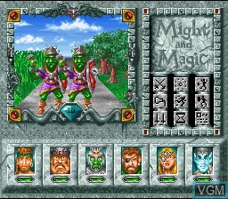 Image in-game du jeu Might and Magic III - Isles of Terra sur Nintendo Super NES