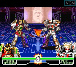 Image in-game du jeu Mighty Morphin Power Rangers - The Fighting Edition sur Nintendo Super NES
