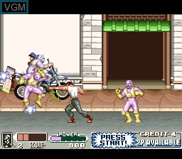 Image in-game du jeu Mighty Morphin Power Rangers - The Movie sur Nintendo Super NES