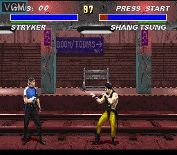 Image in-game du jeu Mortal Kombat 3 sur Nintendo Super NES