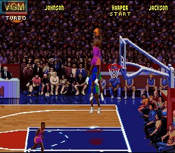Image in-game du jeu NBA Jam sur Nintendo Super NES