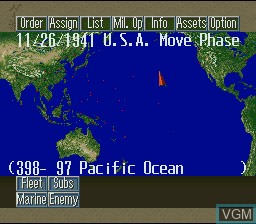 Image in-game du jeu P.T.O. II - Pacific Theater of Operations sur Nintendo Super NES