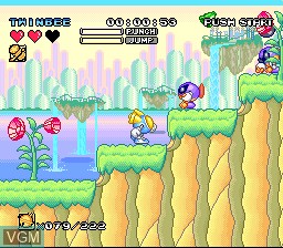 Image in-game du jeu Pop'n TwinBee - Rainbow Bell Adventures sur Nintendo Super NES
