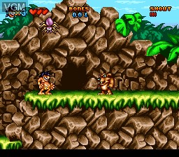Image in-game du jeu Prehistorik Man sur Nintendo Super NES