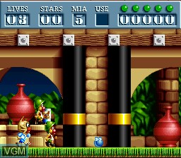Image in-game du jeu Putty Squad sur Nintendo Super NES