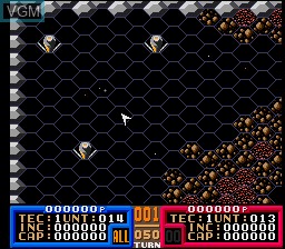 Image in-game du jeu Super Gachapon World - SD Gundam X sur Nintendo Super NES