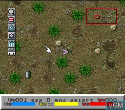 Image in-game du jeu SimAnt sur Nintendo Super NES