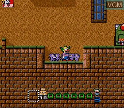 Image in-game du jeu Krusty's Super Fun House sur Nintendo Super NES