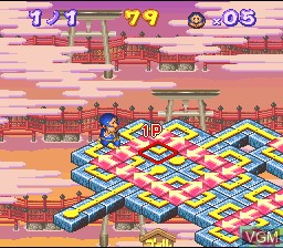 Image in-game du jeu Soreyuke Ebisumaru Karakuri - Meiro Kieta Goemon no Nazo sur Nintendo Super NES