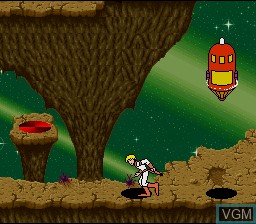 Image in-game du jeu Space Ace sur Nintendo Super NES