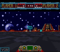 Image in-game du jeu Space Football - One on One sur Nintendo Super NES