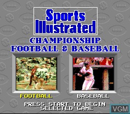 Sports Illustrated - Championship Football & Baseball