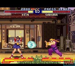 Image in-game du jeu Street Fighter Alpha 2 sur Nintendo Super NES