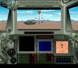 Image in-game du jeu Super Battletank 2 sur Nintendo Super NES