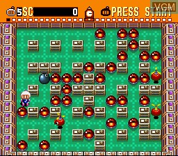 Image in-game du jeu Super Bomberman sur Nintendo Super NES
