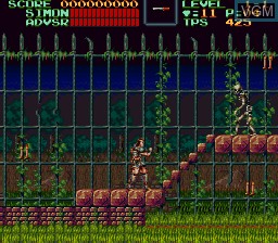 Image in-game du jeu Super Castlevania IV sur Nintendo Super NES