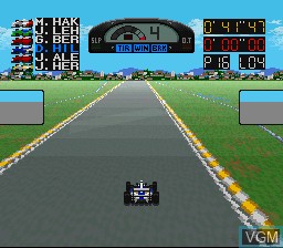 Image in-game du jeu Super F1 Circus 3 sur Nintendo Super NES