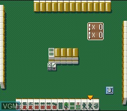 Image in-game du jeu Super Mahjong 3 - Karakuchi sur Nintendo Super NES