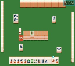 Image in-game du jeu Super Mahjong Taikai sur Nintendo Super NES