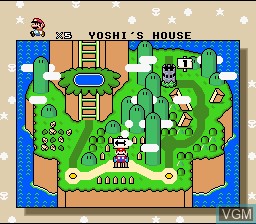 Image in-game du jeu Super Mario World sur Nintendo Super NES