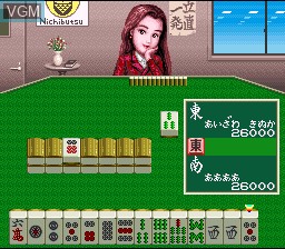 Image in-game du jeu Super Nichibutsu Mahjong sur Nintendo Super NES