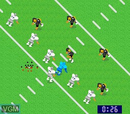 Image in-game du jeu Super Play Action Football sur Nintendo Super NES