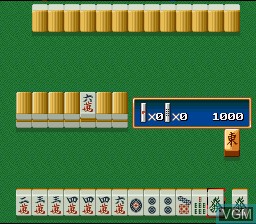Image in-game du jeu Super Real Mahjong PIV sur Nintendo Super NES