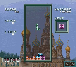 Image in-game du jeu Super Tetris 3 sur Nintendo Super NES