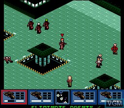 Image in-game du jeu Syndicate sur Nintendo Super NES