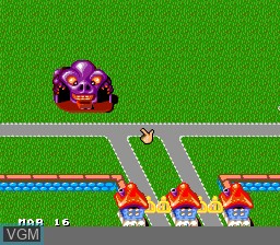 Image in-game du jeu Theme Park sur Nintendo Super NES