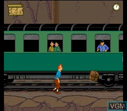 Image in-game du jeu Tintin in Tibet sur Nintendo Super NES