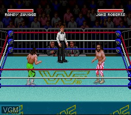 Image in-game du jeu WWF Super WrestleMania sur Nintendo Super NES