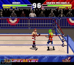 Image in-game du jeu WWF WrestleMania - The Arcade Game sur Nintendo Super NES