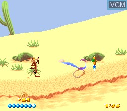 Image in-game du jeu Wile E Coyotes Revenge sur Nintendo Super NES