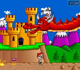 Image in-game du jeu Adventures of Rocky and Bullwinkle and Friends, The sur Nintendo Super NES