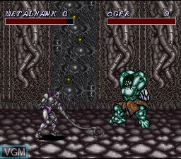 Image in-game du jeu Cosmo Police Galivan II - Arrow of Justice sur Nintendo Super NES
