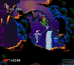 Image in-game du jeu Earthworm Jim 2 sur Nintendo Super NES